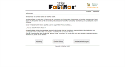 Desktop Screenshot of fabimax.de